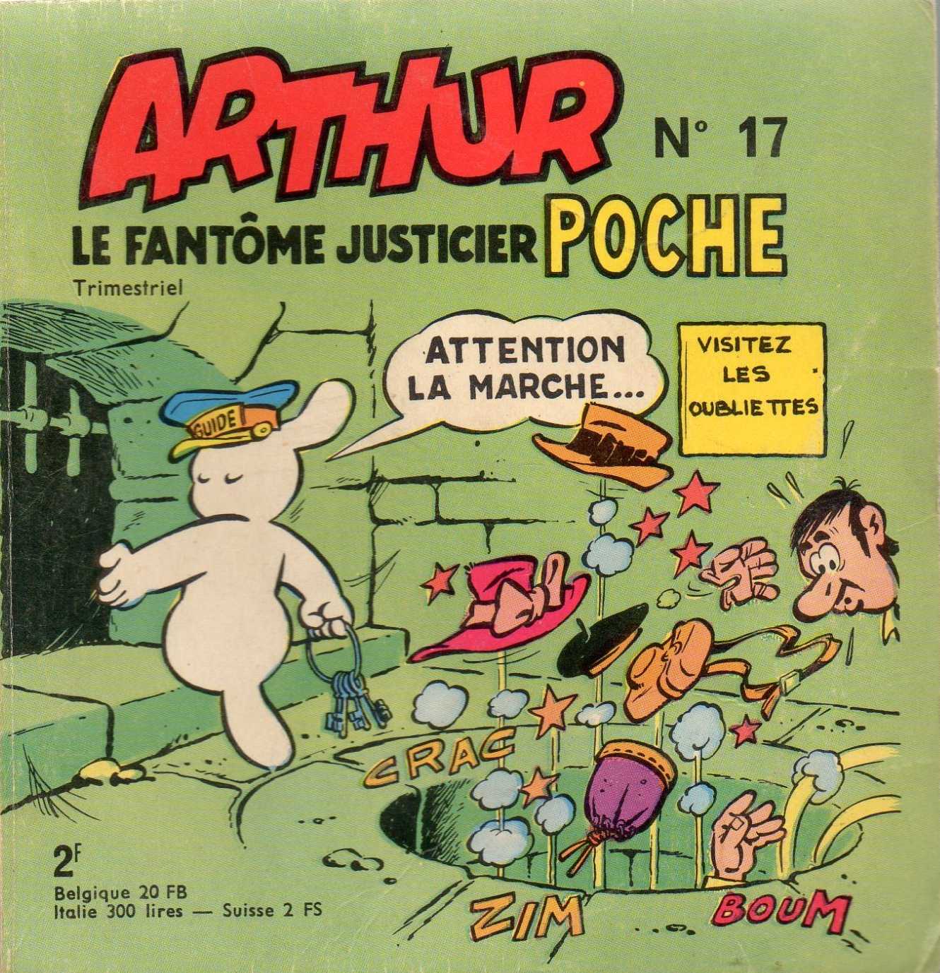 Scan de la Couverture Arthur le Fantme Justicier Poche n 17